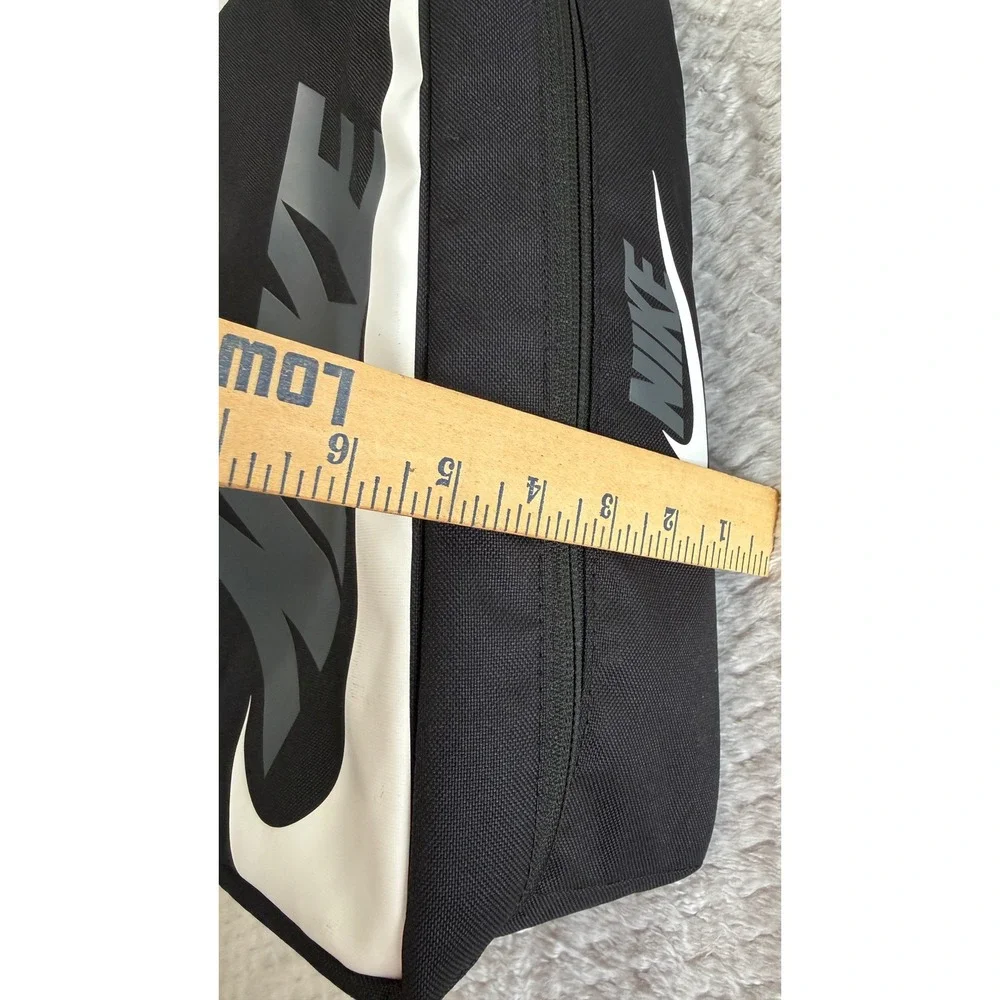 Nike Shoe Carry Bag Black White Grey Swoosh Air Travel Gym Organizer BA6149-011